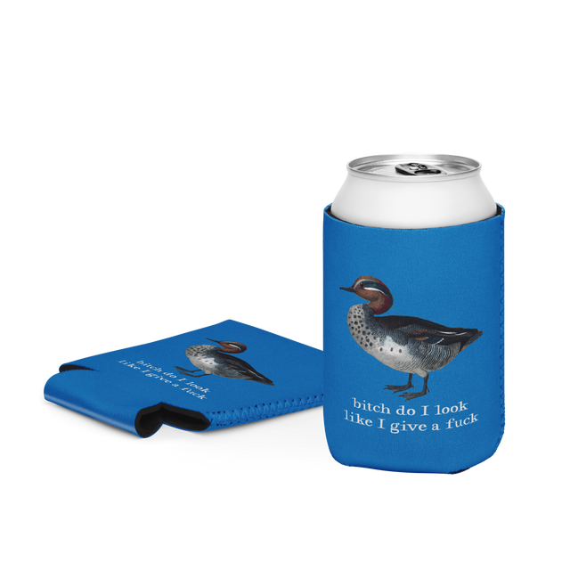 Bitch Do I Look Like I Give A Fuck Regular Beer Koozie