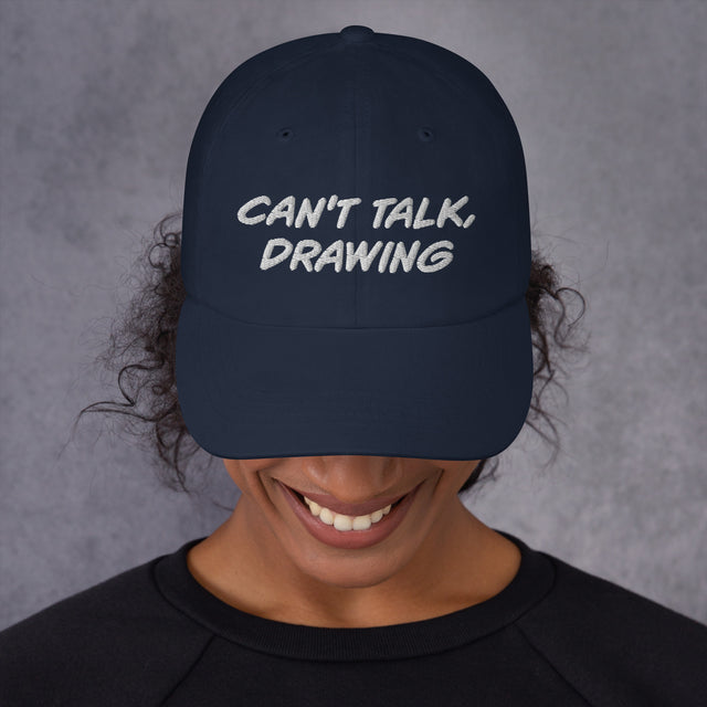 Can't Talk, Drawing dad hat