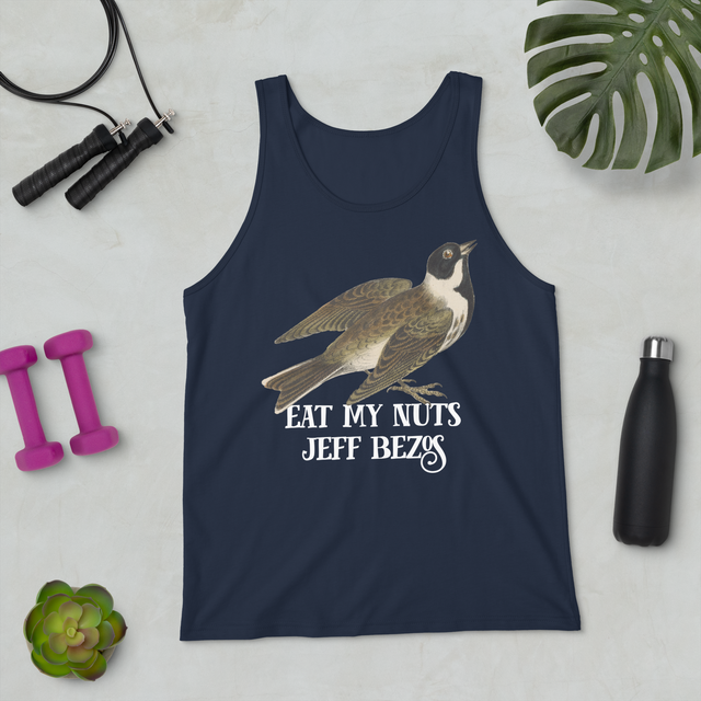 Eat My Nuts Jeff Bezos Tank