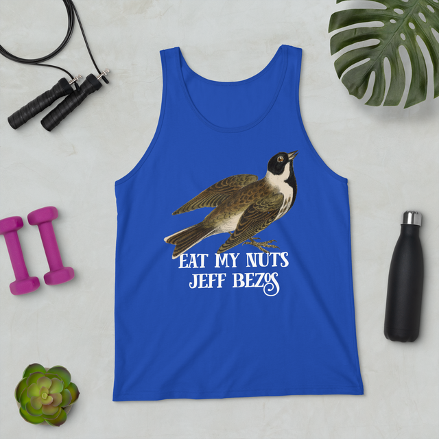 Eat My Nuts Jeff Bezos Tank