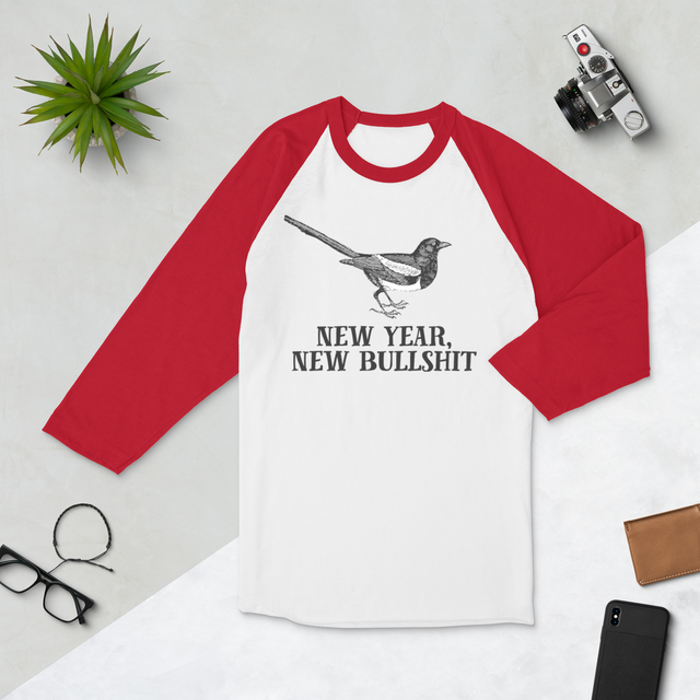 New Year Baseball Tee