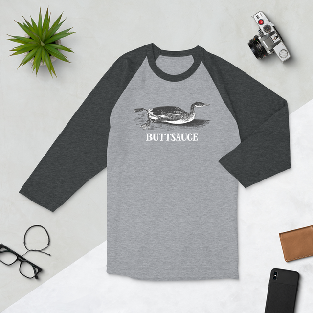 Buttsauce Baseball Tee